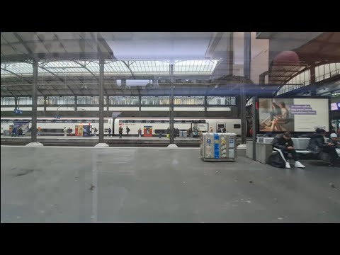 Luzern - Arth-Goldau EC 153 Bahnfahrt / train ride