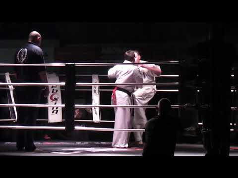 Open European championship kyokushin karate 2016 -75kg   Floris Hoek