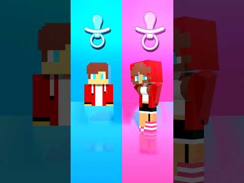 Help JJ sister Choose JJ  #minecraft #minecraftanimation #maizen
