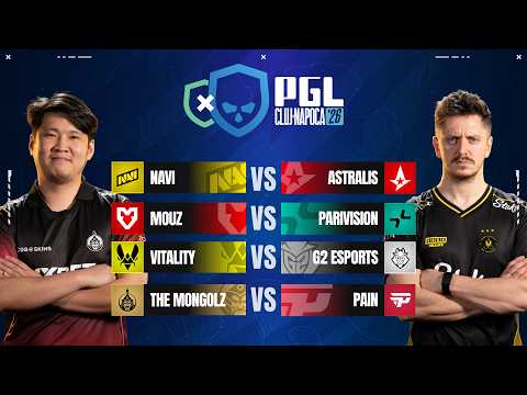 PGL Cluj-Napoca 2026 - GROUP STAGE - DAY1 - MN CAST