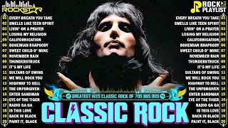 Greatest Classic Rock Hits of the 70s, 80s, and 90s – AC/DC, Aerosmith, and more 🎸🔥