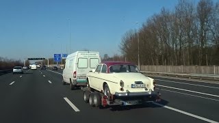 Dashcam video Amsterdam: Bakker de Baksteen