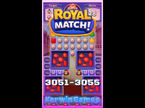Royal Match Level 3051 3052 3053 3054 3055 - No Boosters Gameplay