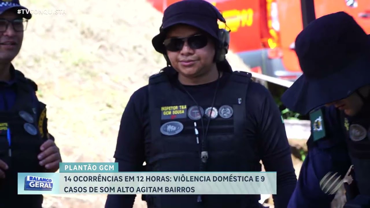 GCM atende 14 ocorrências em 12h com violência doméstica e som alto em LRV