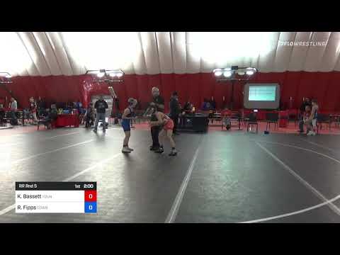 38 Kg Rr Rnd 5 - Keegan Bassett, Young Guns Vs Revin Fipps, Cowboy Wrestling Club