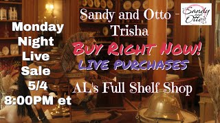 Curated Live Sale Incredible Deals on Unique Vintage Finds! | May 4 @8pm et (5pm pt)