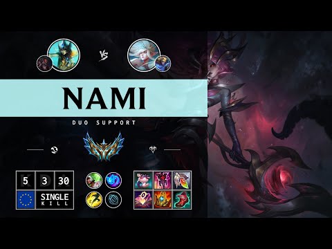 Nami Support vs Janna - EUW Challenger Patch 14.13