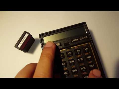 HP-41 double X-Memory Module (self made)