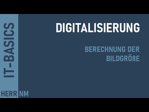 Bildgrößen berechnen