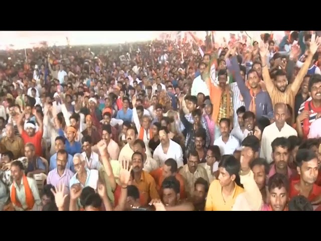 WATCH : PM Modi addresses a public meeting in Kushinagar, Uttar Pradesh