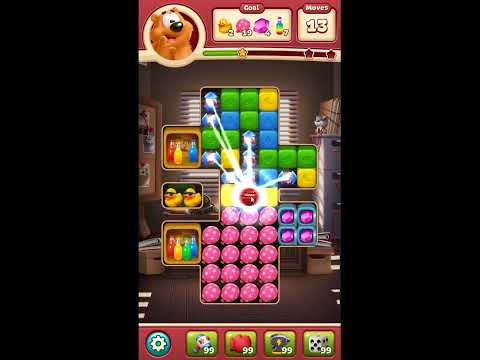 Toon Blast Level 6569 - NO BOOSTERS 🐻🐺🐱 | SKILLGAMING ✔️