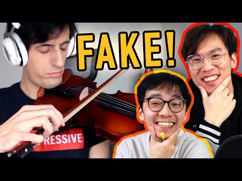 Davie504 FAKESがバイオリンを弾く！？ (Davie504 FAKES Playing the Violin!?)