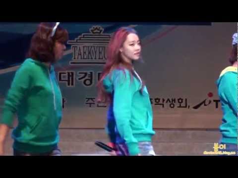 [HD FANCAM] 111027 Woori 고우리 "To Me" @ TaeKyeung University Festival