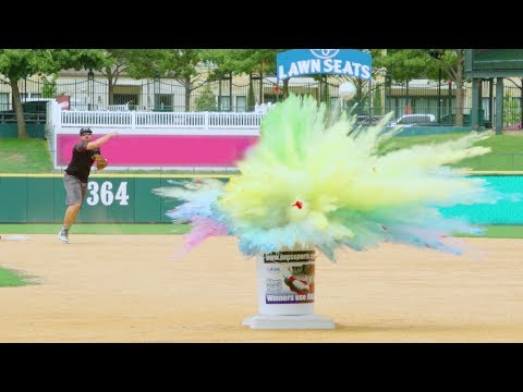 Baseball Trick Shots | Dude Perfect