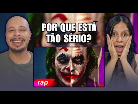 CASAL REACT: Rap dos Coringas - CIRCO DOS HORRORES | NERD HITS