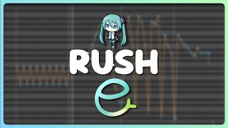 Cover art for Miku Sings Rush E