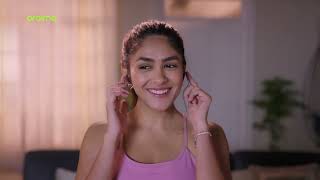 oraimo, a smart accessories brand, has announced their association with actress Mrunal Thakur in 2023 video