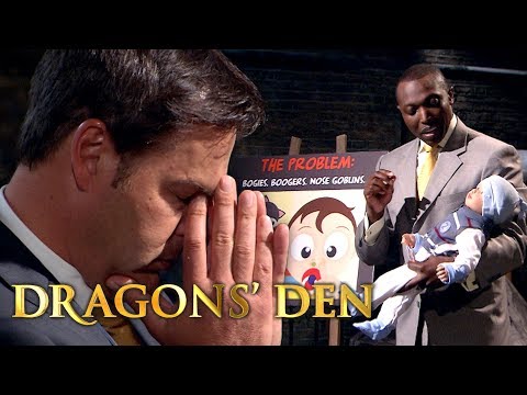 Impressive Banker Plunges Into "Bogey Tweezers" Business With £200,000 | Dragons' Den