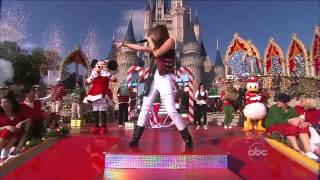 Miley Cyrus - Santa Claus Is Comin' To Town - Disney Channel Parade 2008