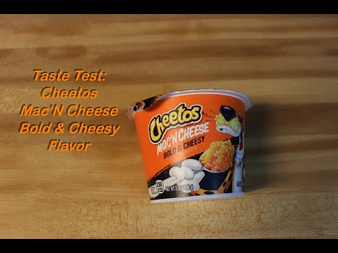 Taste Test: Cheetos Mac'N Cheese Bold & Cheesy Flavor