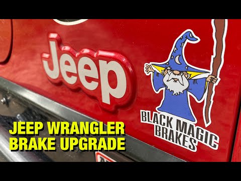 Jeep Wrangler Brake Upgrade // Black Magic Brakes