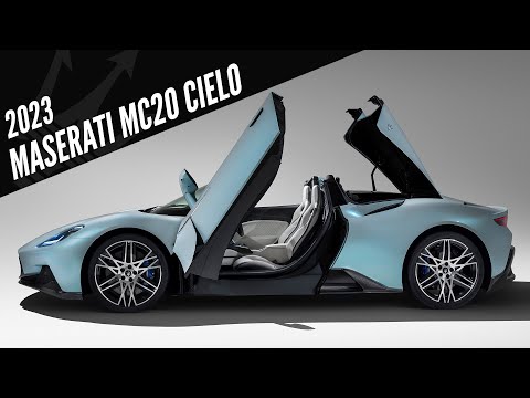 2023 Maserati MC20 Cielo Spyder debuts with a retractable glass roof | AUTOBICS