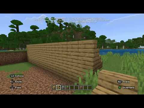 Minecraft Preview costruisco un castello