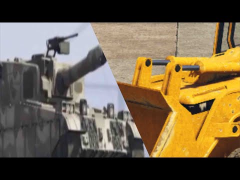 Tank VS bulldozer the movie