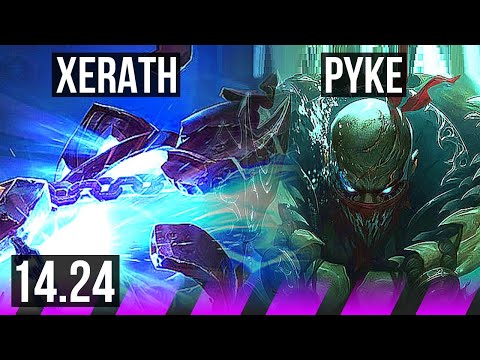 XERATH & Jhin vs PYKE & Ashe (SUP) | KR Diamond | 14.24