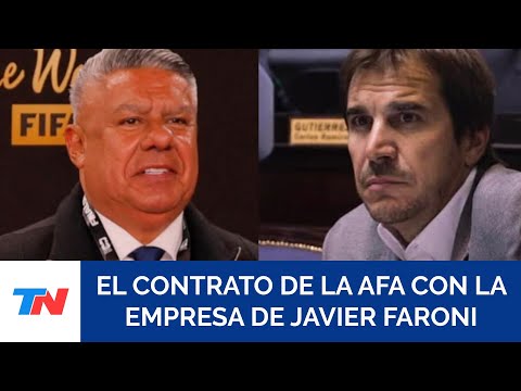 The Justice Department found a contract between the AFA and the company linked to Javier Faroni