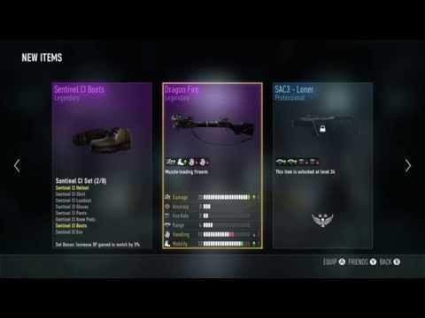 DOUBLE LEGENDARY ONE SUPPLY DROP!!! First one in Advanced Warfare History!