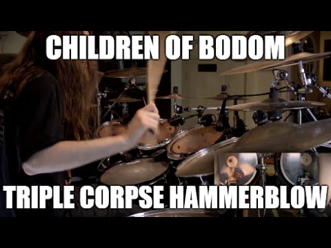 Children of Bodom - "Triple Corpse Hammerblow" - DRUMS