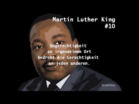 Martin Luther King: die 10 besten Zitate