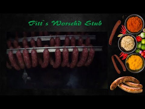 Thüringer Knachwurst , Knacker  selbst gemacht nach altem Rezept