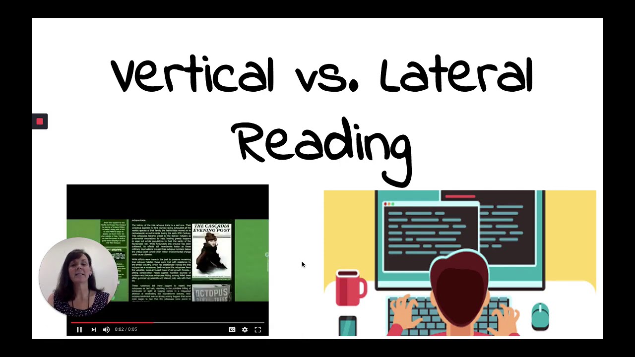 What’s the difference between reading vertically and lateral reading