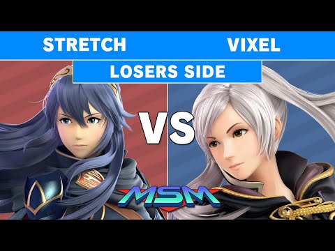 MSM Online 25 - Stretch (Lucina) Vs. PGP | Vixel (Robin) Losers 8th's - Smash Ultimate