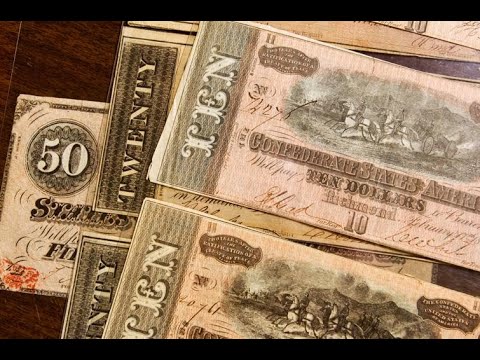 Confederate States of America Currency - BCW Currency Portfolio