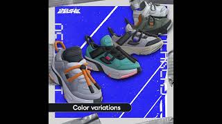 【VRChat想定】アバター用スニーカー『WARV』【複数アバター対応】