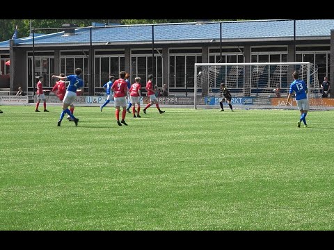 Tweede helft SO Soest JO16-1 - DOVO JO16-1.