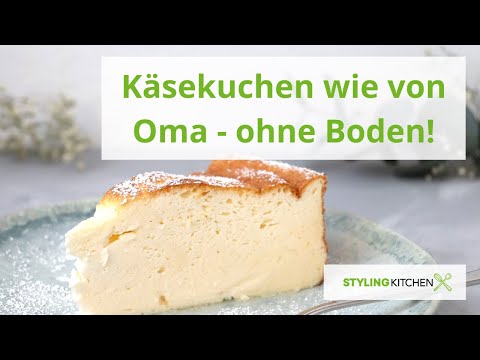 Schneller Käsekuchen ohne Boden - schmeckt wie von Oma! Einfacher Quarkkuchen für die ganze Familie