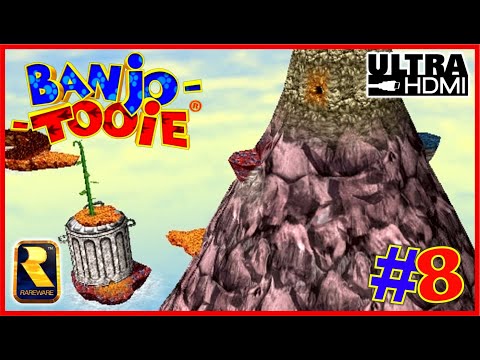 BANJO-TOOIE 100% Walkthrough N64 UltraHDMI Part 8 CLOUD CUCKOOLAND 100% Collectibles All 90 Jiggies