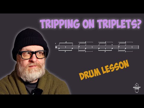 Developing Triplet Independence on Drums: Syncopated Bass Drum Workout