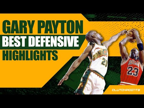 Gary Payton Best Defensive Highlights