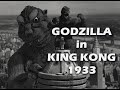 Godzilla Ruins The Original King Kong Fan Parody Animation