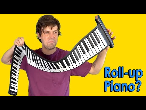 Roll-up Silicone Piano UNBOXING & REVIEW