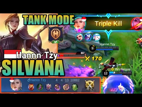 Silvana Tank Best Build 2021|| NonStop Roam & Gangking Silvana by - Hann Tzy