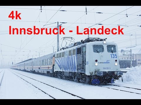 4k Cabride / Führerstandsmitfahrt Innsbruck - Ötztal - Imst-Pitztal - Landeck-Zams