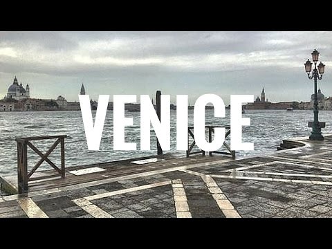 Arriving in Venice.
