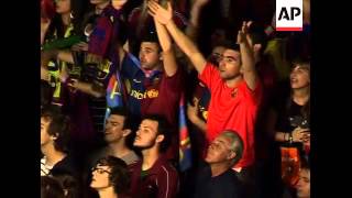 Celebrations in Rome ADDS reax from Spain