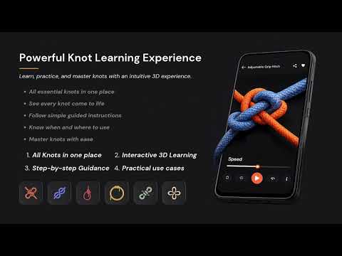 Knots Master 3D: Tying Guide
